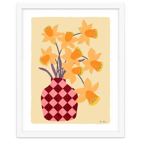 Vase With Daffodils