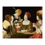 French school. The Cheater with the Ace of Diamonds. Le Tricheur à l'As de Carreaux. 17th century... (Print Only) thumbnail