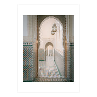 The Moroccan Mausoleum (Print Only)