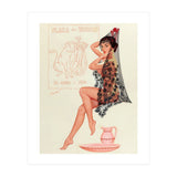 Pinup Spanish Girl (Print Only) thumbnail