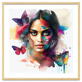 Butterfly Bloom Hindu Portrait thumbnail