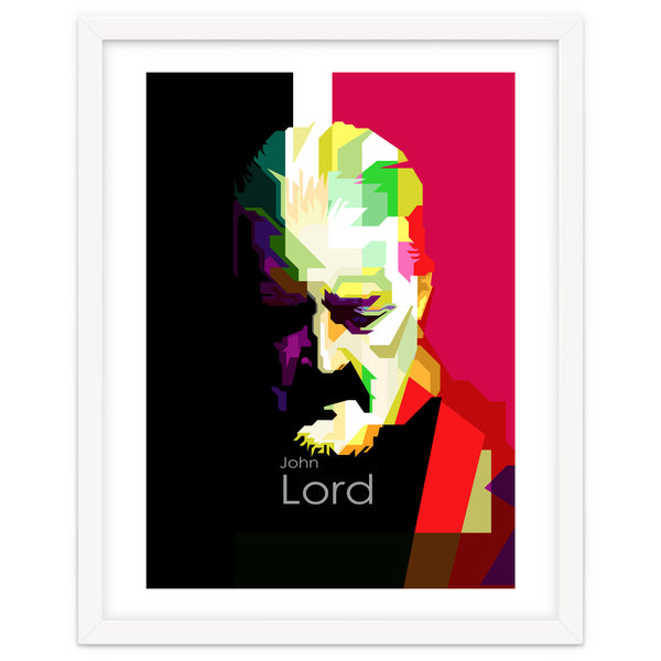 John Lord Vintage Portrait WPAP