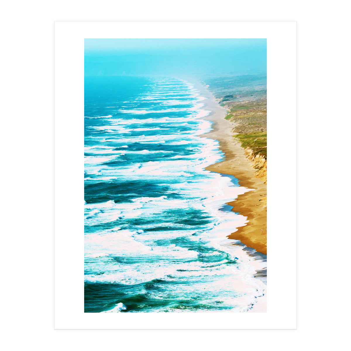 Live By The Sea #society6 #decor #buyart (Print Only)