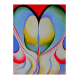 Georgia O’Keeffe – Series 1, No. 8 (1918) | Expressive Abstract Watercolor of Organic Rhythm and Modernist Form (Print Only) thumbnail