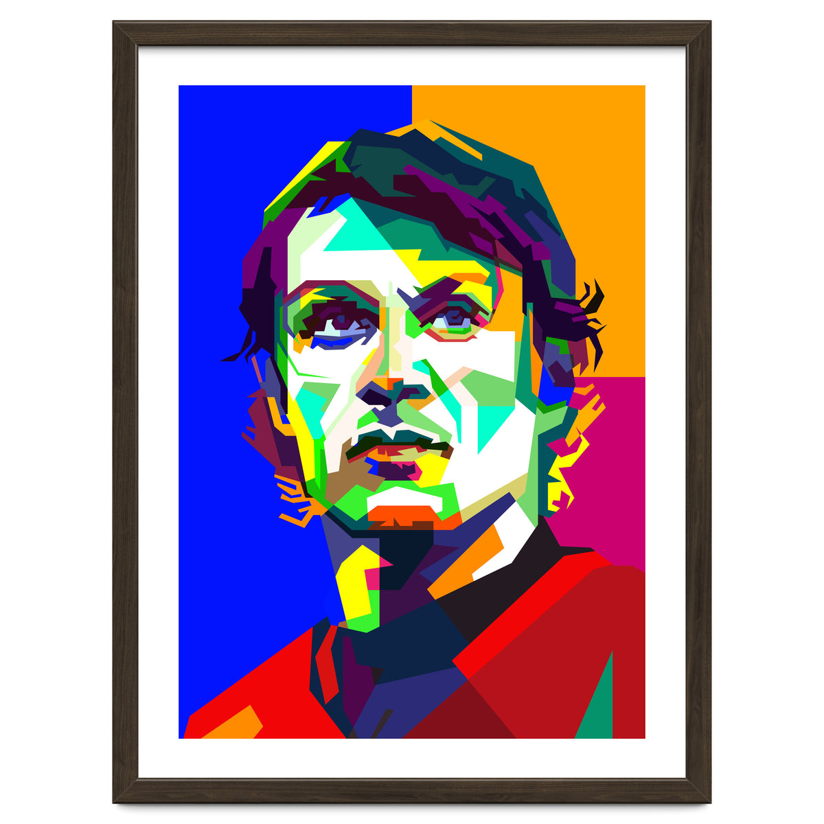 Paolo Maldini Italian Classic Football WPAP