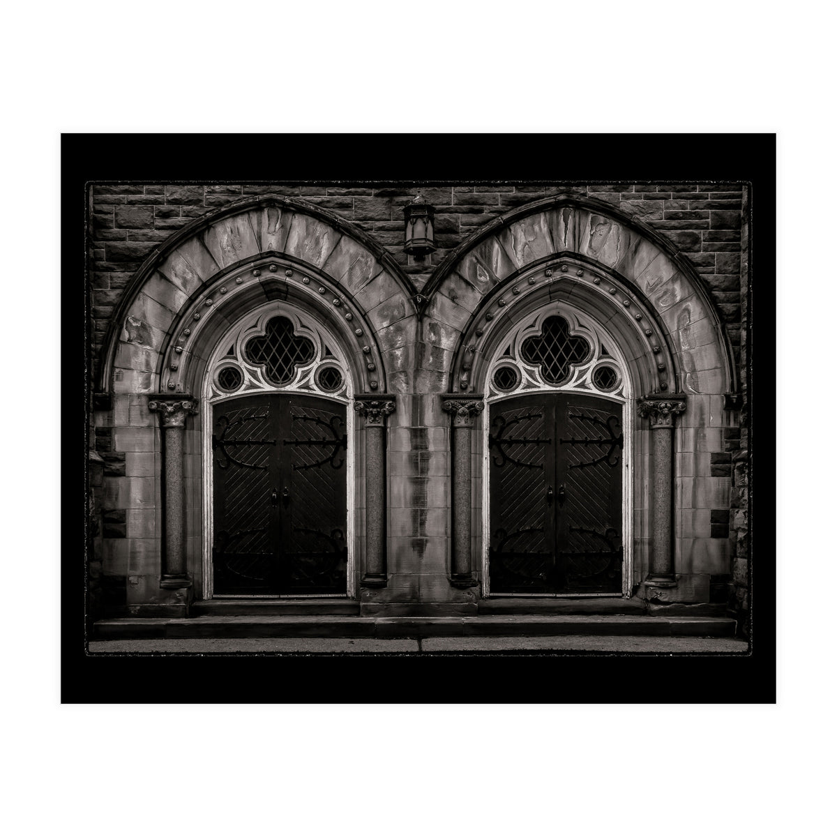 Bloor Street United Church No 1 with Border (Print Only)
