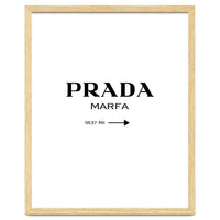 Prada Marfa, Fashion Sign Poster