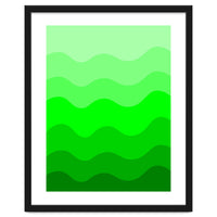 Green gradient design