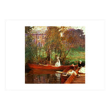 John Singer Sargent / 'The Boating Party', 1889, Oil on canvas, 88 x 92 cm. (Print Only) thumbnail