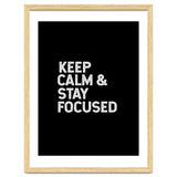 keep calm and stay focused thumbnail