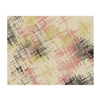 Geometric Cross Patterns Muted  (Print Only)