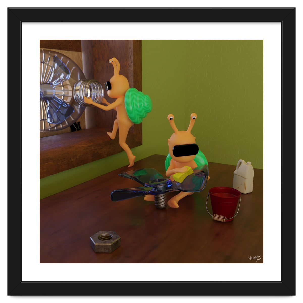 Sustainable Air Cooling System "wip" (Lwuba 036 Air Cooler 01)