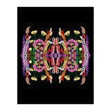 The Butterfly Effect Series 01, Paint Blot Mirror Colorful, Symmetrical Graphic, Eclectic Mandala (Print Only) thumbnail