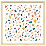 TerrazzoTerrazzo, Abstract Quirky Shapes Bohemian Modern Pattern Confetti Celebration Random Colorful Shapes thumbnail