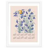 calendar 2025 pastel flowers thumbnail