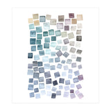 Watercolor Geometric Square Shapes Cozy (Print Only) thumbnail