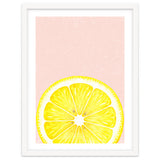 Lemon Slice, Fresh Citrus Kitchen Summer Art thumbnail