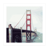 Golden Gate Watercolor Art (Print Only) thumbnail