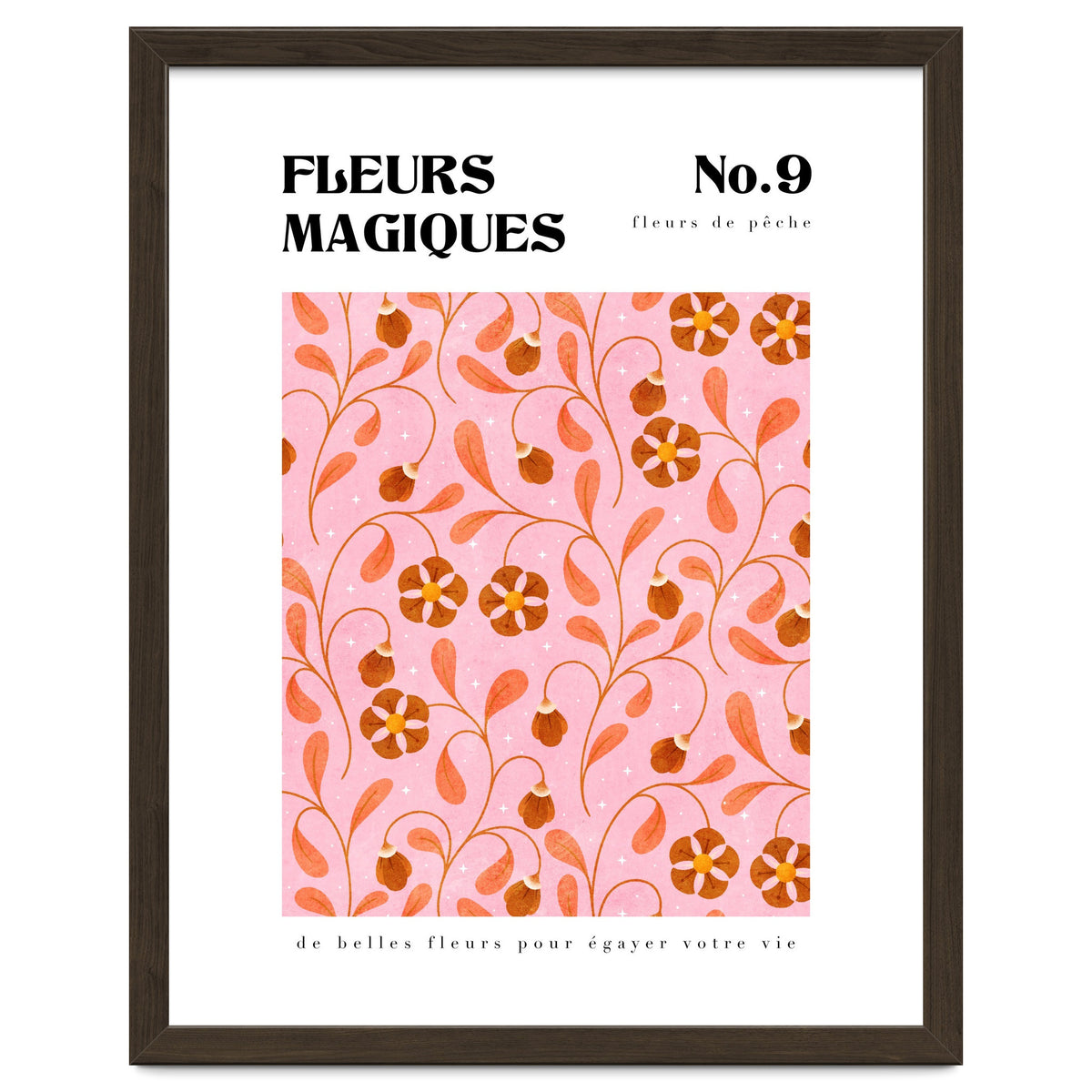 Magical Flowers No.9 Peachy Florals