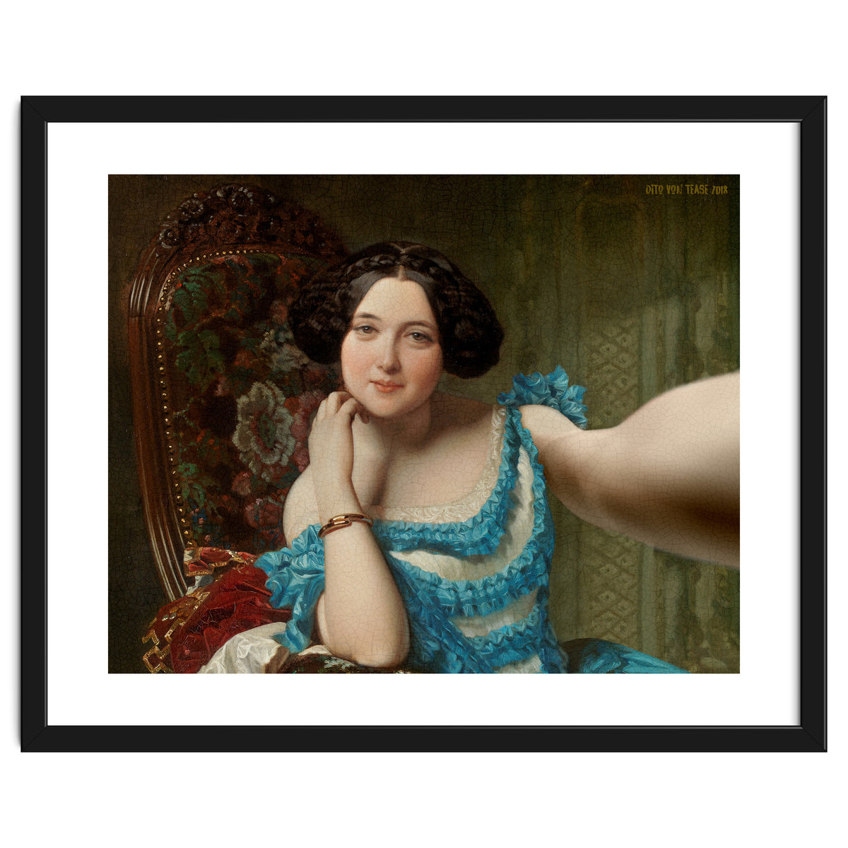 Amalia de Llano U Dotres - Federico de Madrazo - Selfie