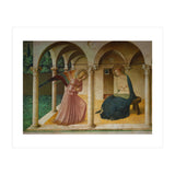 The Annunciation. Fresco in the former dormitory of the Dominican monastery San Marco, Florence. (Print Only) thumbnail