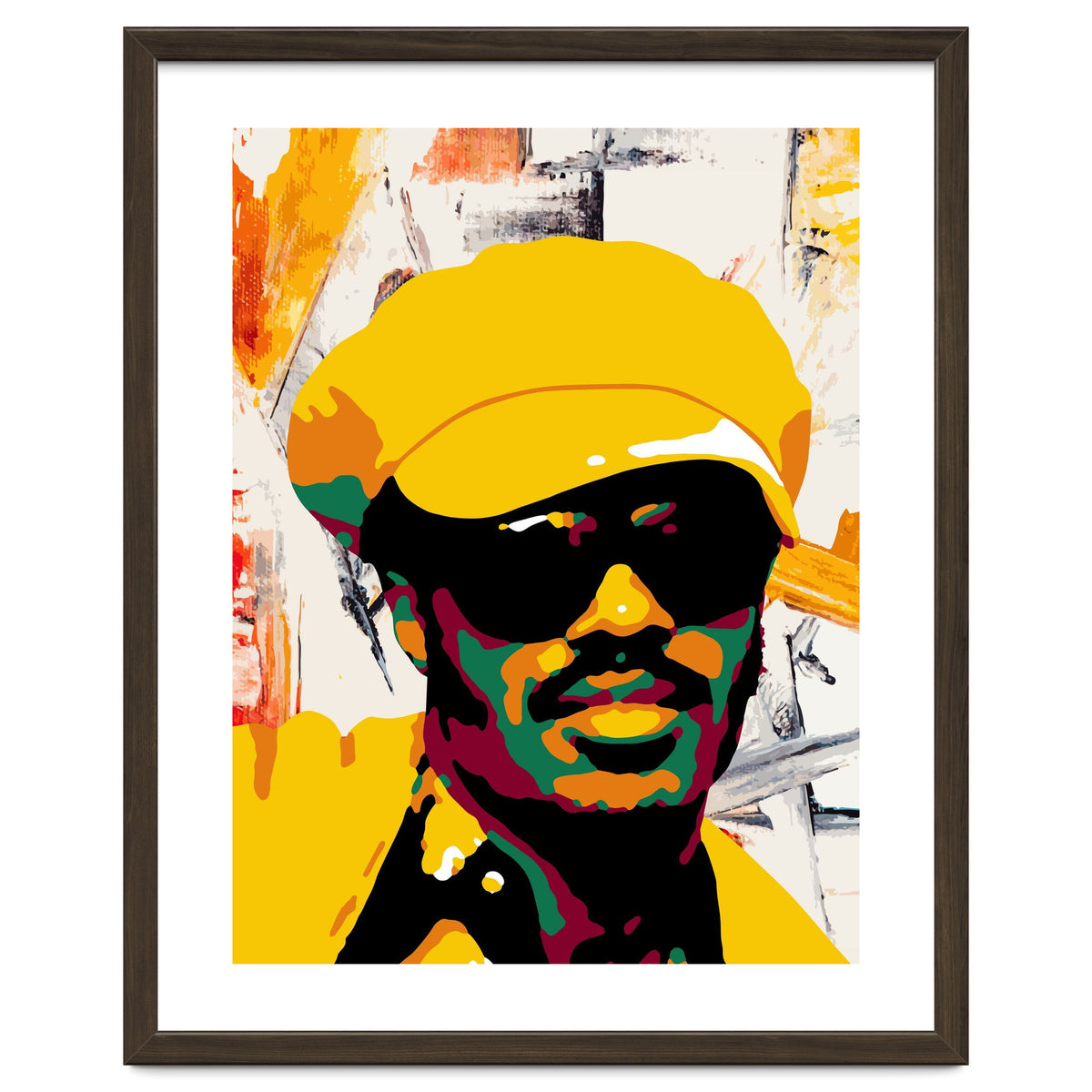 Stevie Wonder Retro Pop Art