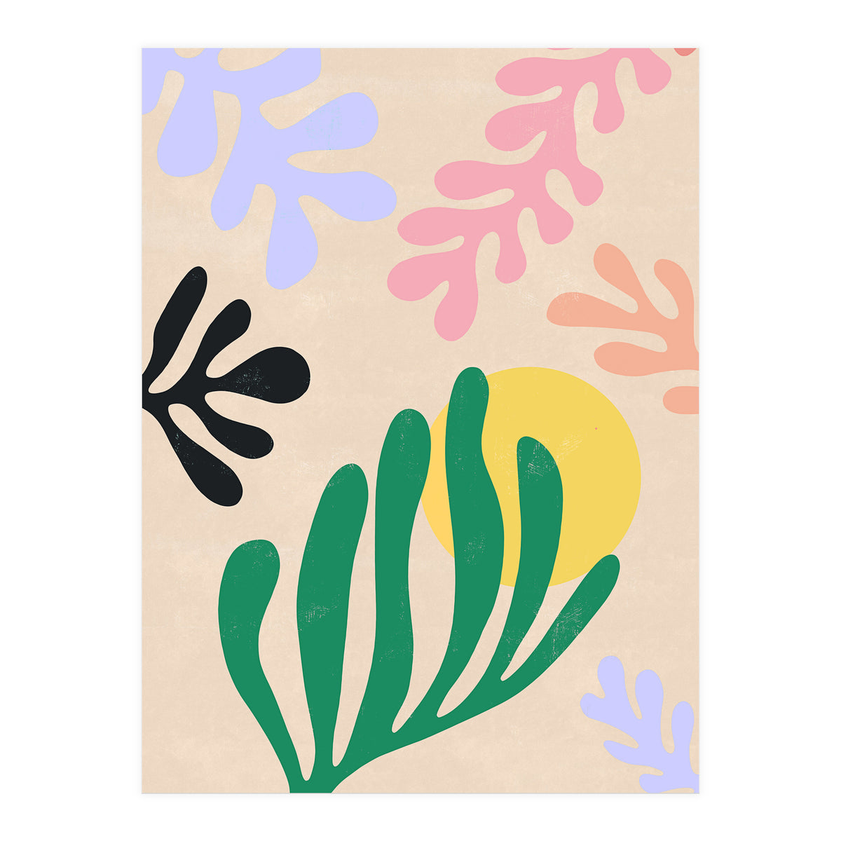 Matisse Leaves II (Print Only)