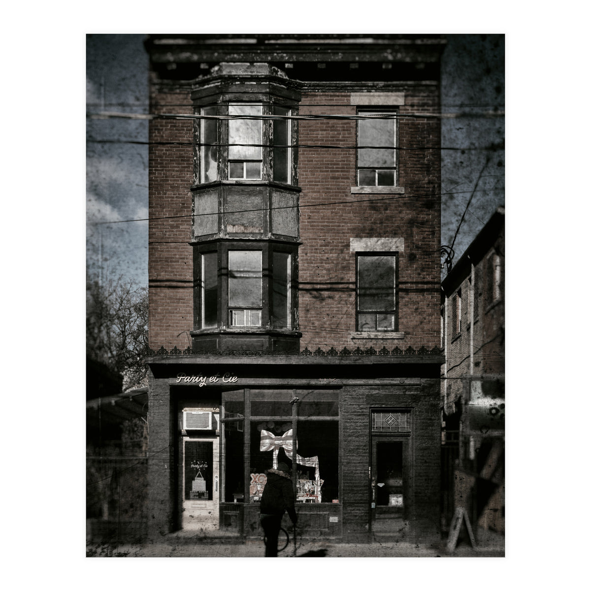 No 1112 Queen St E 2 Old Film Version (Print Only)