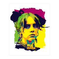 Billie Eilish American Singer (Print Only)