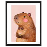 Capybara Kindergarten Nursery Art thumbnail