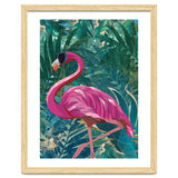 Flamingo in the jungle thumbnail