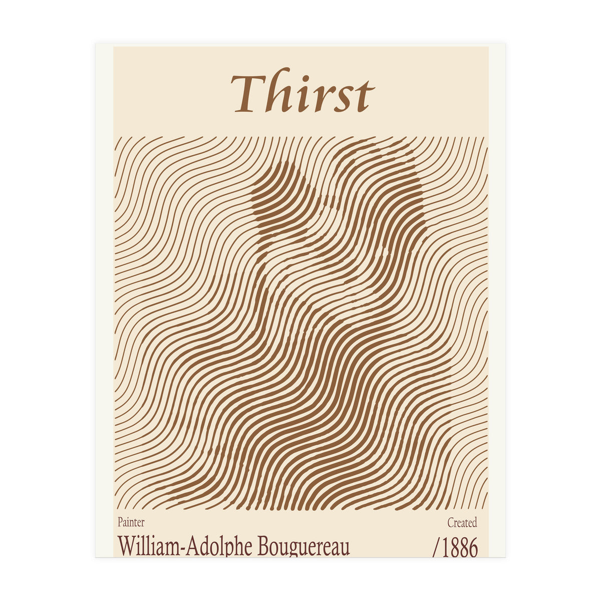 Thirst – William Adolphe Bouguereau (1886) (Print Only)