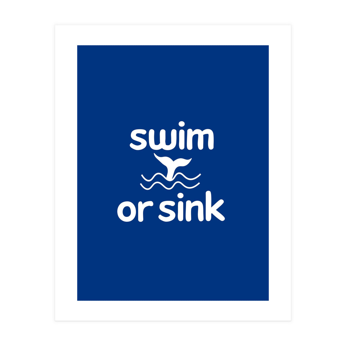 Swimm or sink  (Print Only)