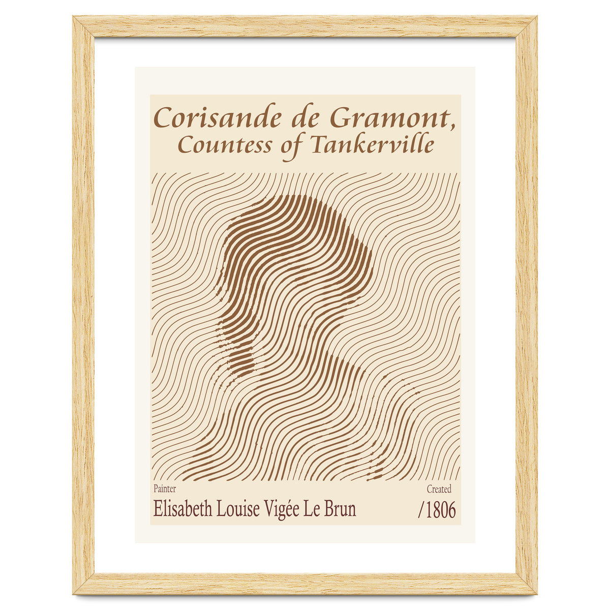 Corisande De Gramont, Countess Of Tankerville – Elisabeth Louise 1806