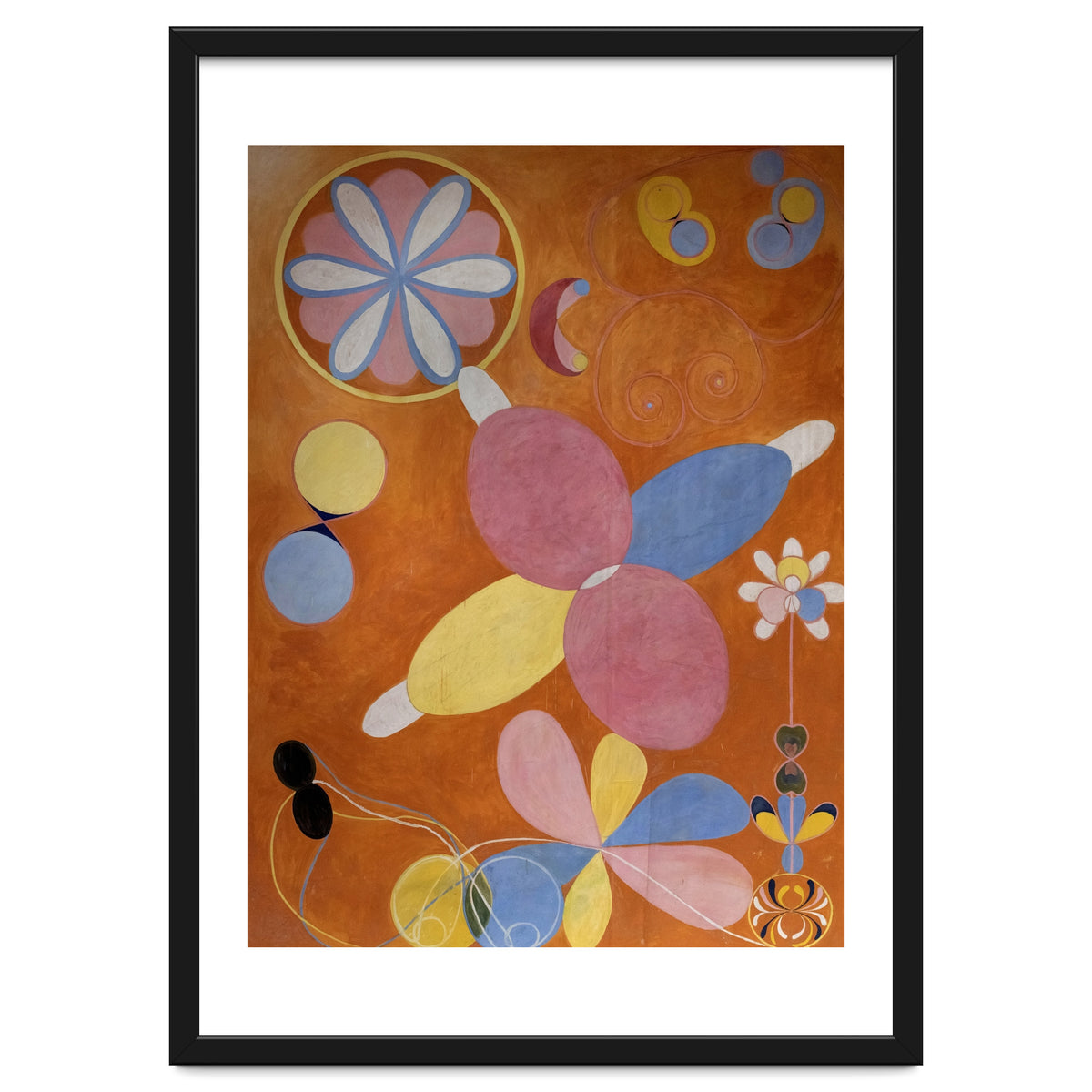 Hilma af Klint - The Ten Largest No 4 Youth Abstract Spiritual Art