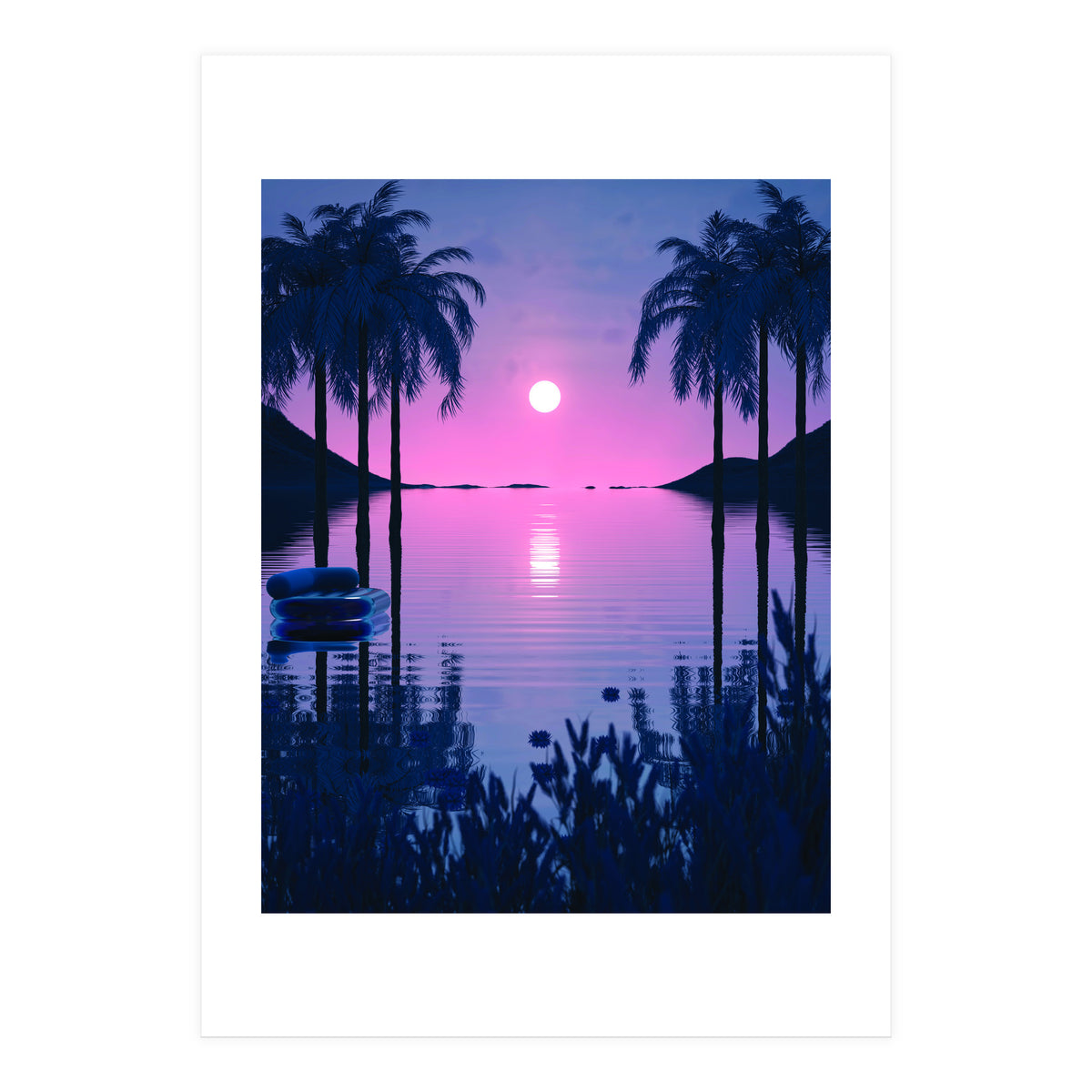 Lost In A Sunset (Print Only)