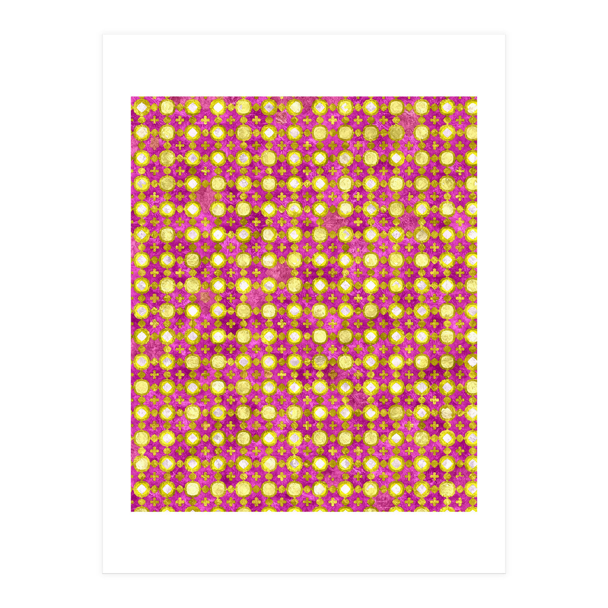 Indian Mirror Fabric (Print Only)