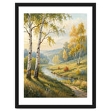 Golden Autumn Birch: A Riverside Walk thumbnail