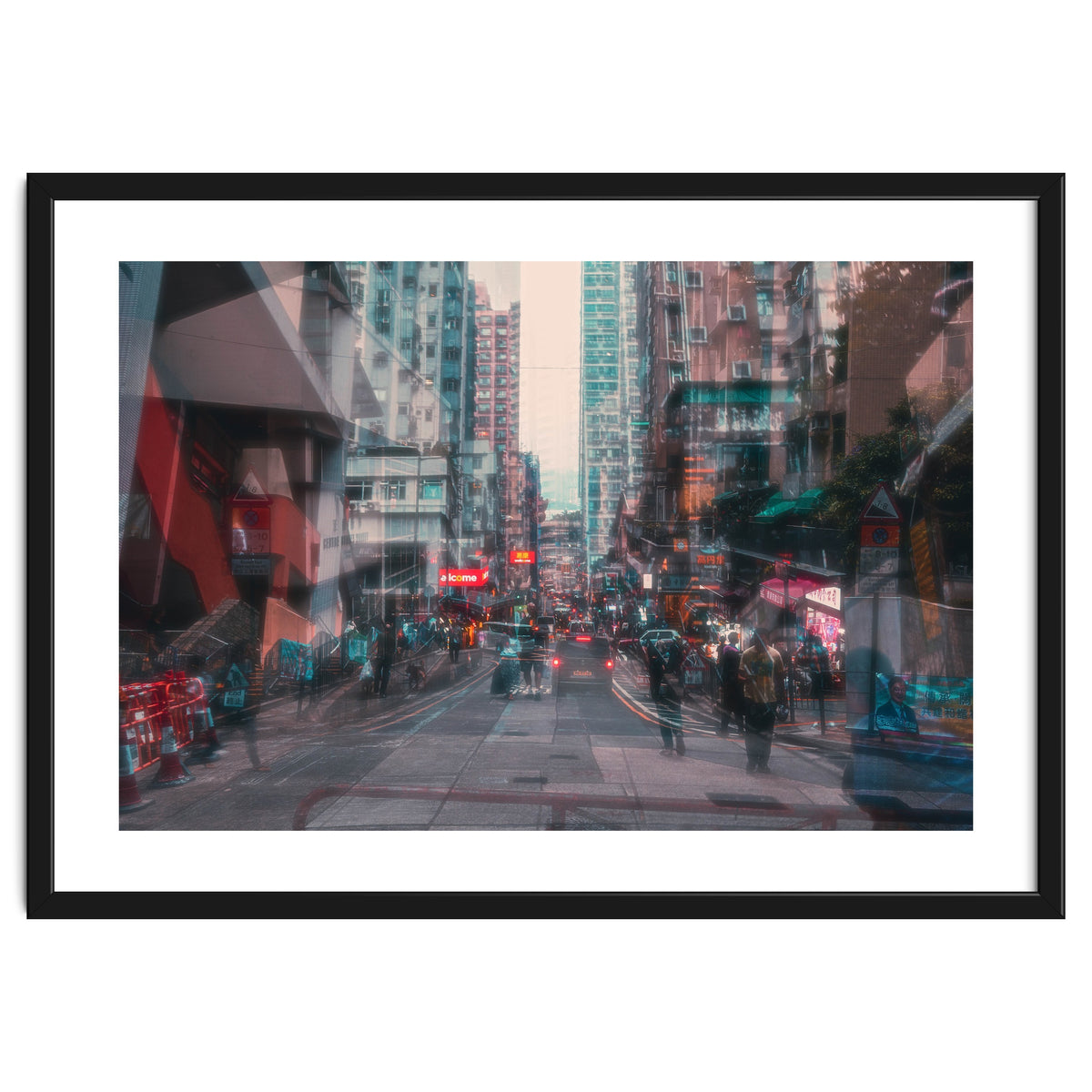 Street Photography - Double Exposure Sai Ying Pung