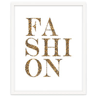 Fashion, Leopard Print Letters, Modern Chic decor