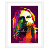 Kurt Cobain Grunge Music Pop Art WPAP thumbnail