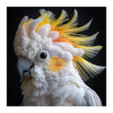 Beautiful Cockatoo Parrot Portrait Headshot (Print Only) thumbnail