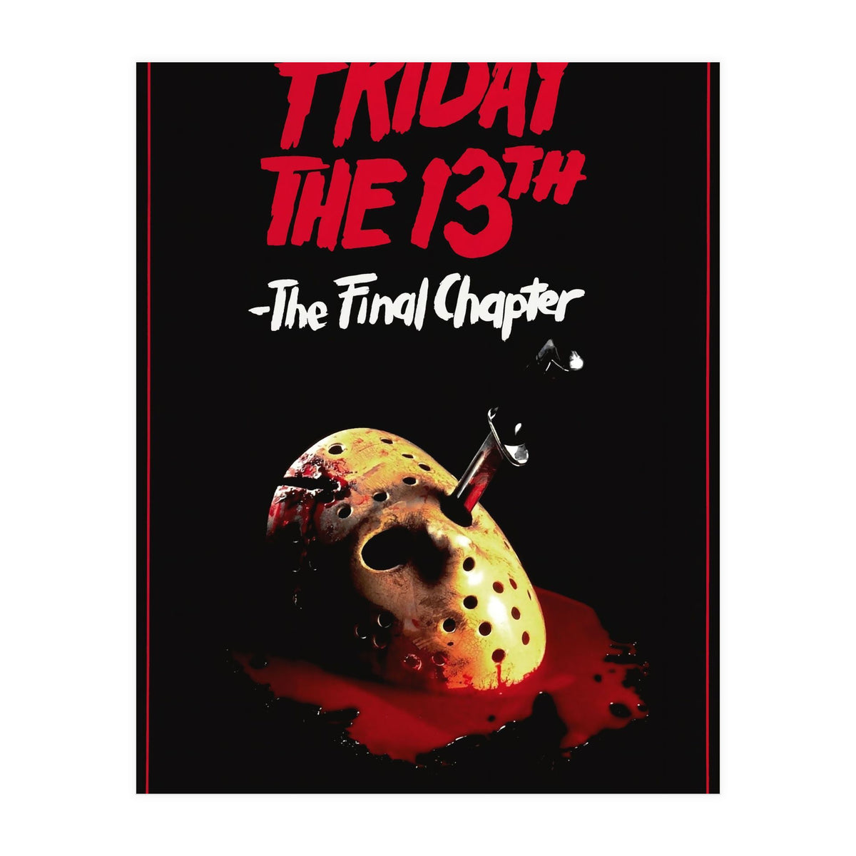 FRIDAY THE 13TH. THE FINAL CHAPTER (1984). (Print Only)