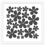 Grey Flowers Pattern thumbnail