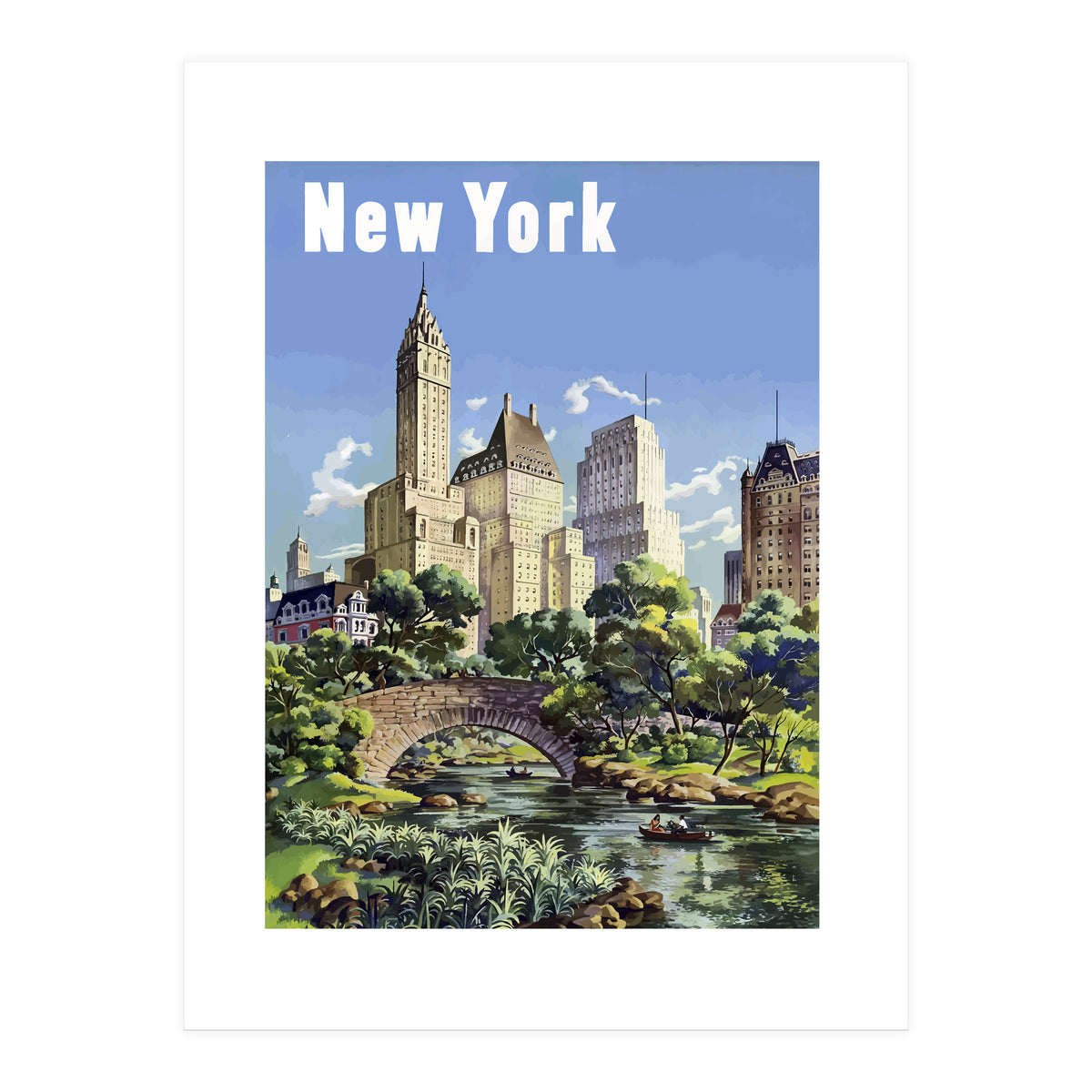 New York, Central Park (Print Only)