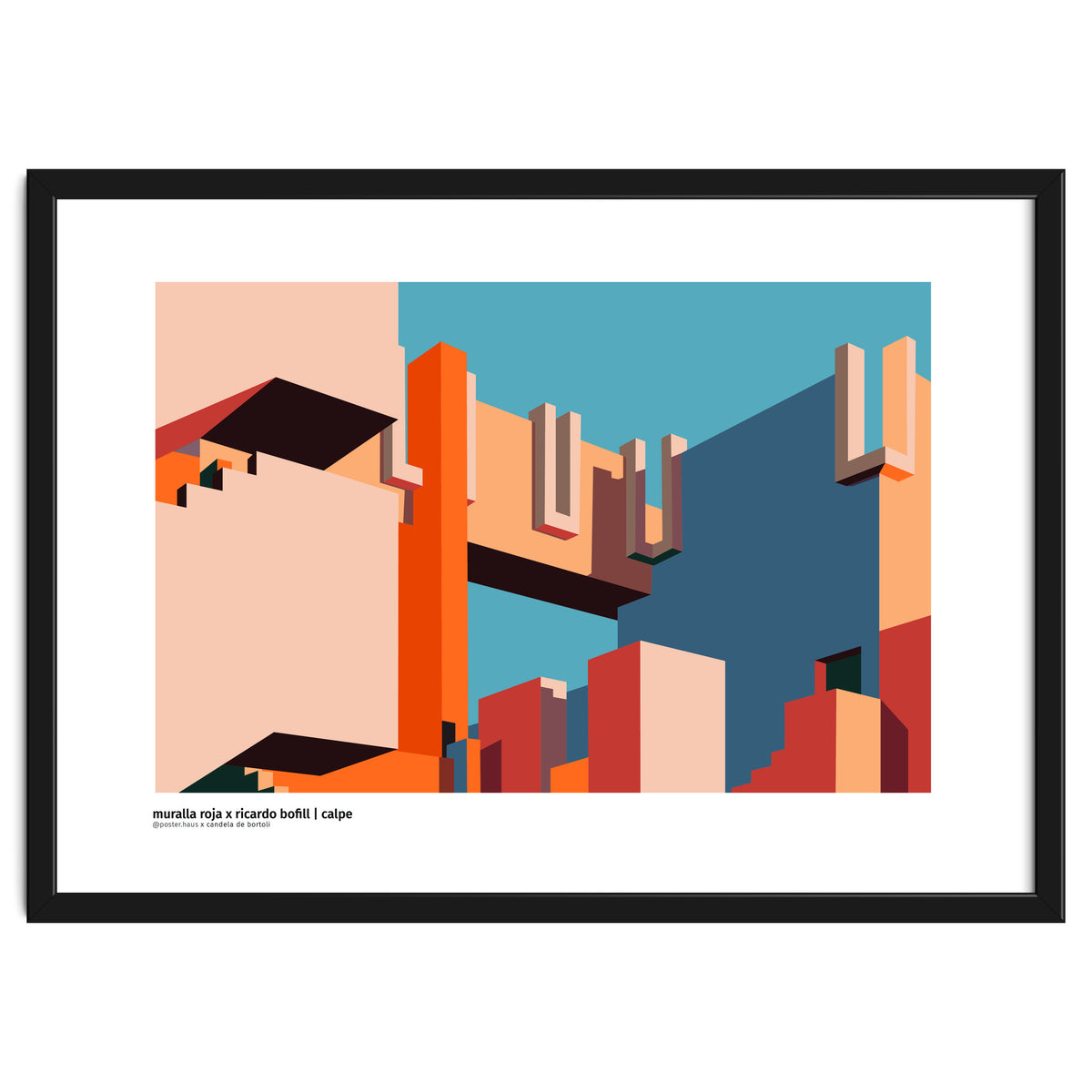 la Muralla Roja by Ricardo Bofill - Calpe