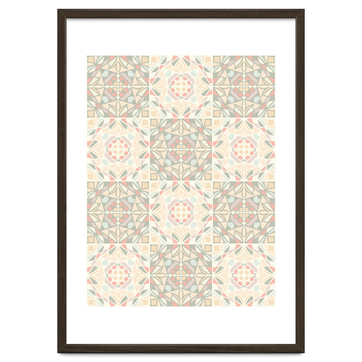 Kaleido Glass Pastels Tiles