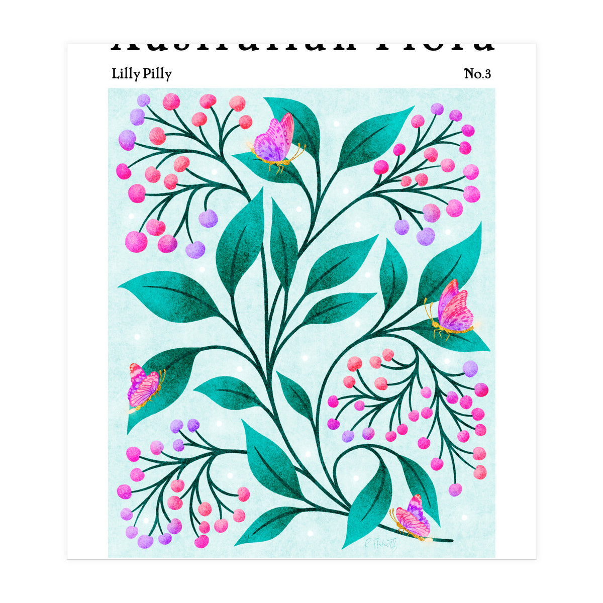 Australian Flora: Lilly Pilly (Print Only)