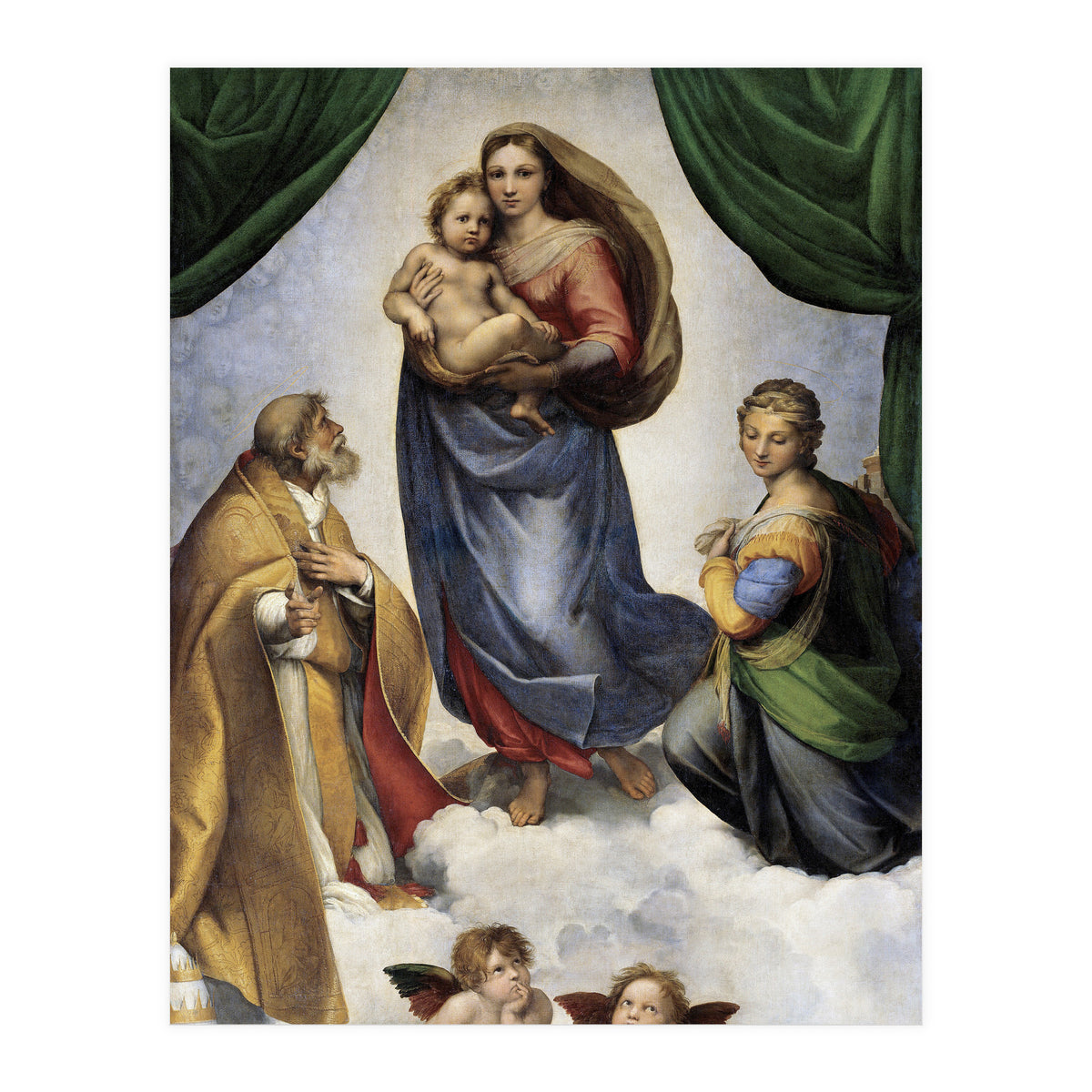 Raphael – Disputation of the Holy Sacrament (ca. 1509–1510) | Iconic High Renaissance Masterpiece (Print Only)