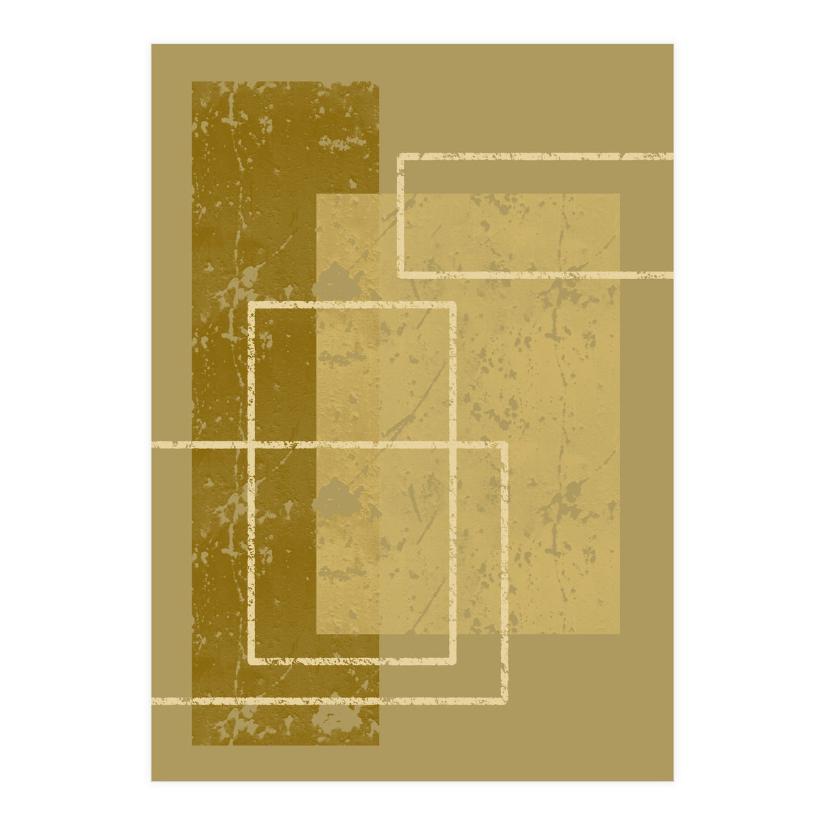 Structured Gold (Print Only)